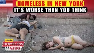 New York City Is Collapsing‼️ America&rsquo;s HOMELESS CRISIS 2025 - Travel Documentary  🤯🥵