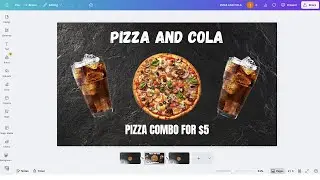 How to Make a Transition Video in Canva - Loop Video Presentation - Marketing Menu