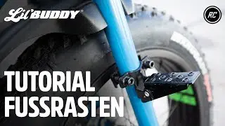 Montageanleitung der Fu&szlig;rasten beim Lil'Buddy | RUFF CYCLES