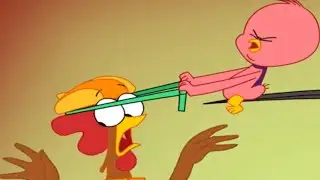 Hold On! | Funny Toons | Marvo the Wonder Chicken