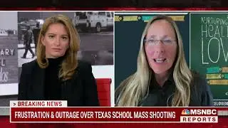 MSNBC - Scarlett Lewis, Founder of the Jesse Lewis Choose Love Movement, on the shooting in Texas
