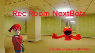 Escaping Elmo In The Backrooms?! - Dino's Nextbots