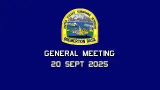 USSVI Bremerton Base - September 2025 General Meeting