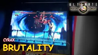 CYRAX BRUTALITY - ULTIMATE MORTAL KOMBAT 3 plus #umk3 #brutality