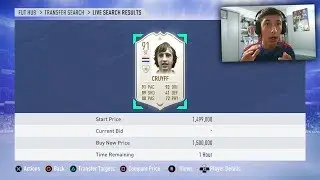 FIFA 19 | +1,000,000 COIN PROFIT - 91 CRUYFF ICON SNIPE!
