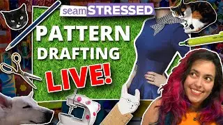 Patterning a Mrs. Maisel Dress (again)