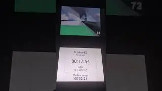Trackmania DS Stadium E2 World Record || 00:52:21 [Original Cam 3]