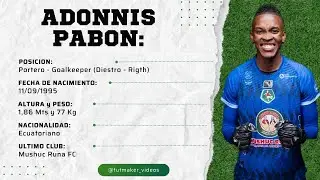 Adonnis Pabon | Arquero - Goalkeeper | Highlights - Mushuc Runa 2025