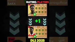 DLS 25 ⚽ | ARSENAL PLAYERS ⭐ NEW RATING IN DLS 25 🤯🔥 (FINAL PART ) 🚀