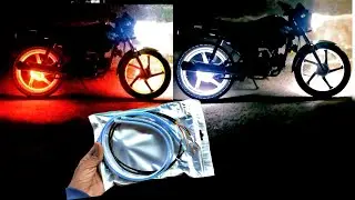 How to install on wheel running light in Bike ( DRL )