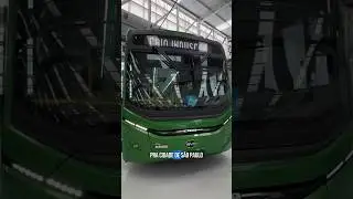 Prefeito de S&atilde;o Paulo Ricardo Nunes apresenta novo &ocirc;nibus 100% el&eacute;trico  E-Millennium BRT articulado