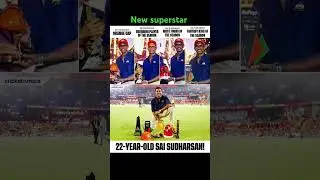 The new superstar sai sudarshan young talent #saisudarshan #cricket #ipl
