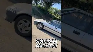 Custom unicorn 🦄 exhaust #Sleeper #Honda #Turbo #shorts