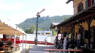 Gute Laune auf dem 19. Bahnhofsfest des F&ouml;rdervereins Bahnhof Honau e.V.