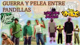 Pelea y Territorio de Pandillas | GTA SAN ANDREAS | PS2CX