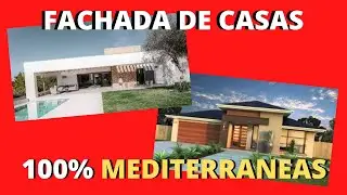 🌄FACHADA DE CASAS MODERNAS estilo MEDITERRANEAS 2021/Modern Design✔