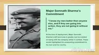 major somnath sharma VEER GATHA 5.0 #veergatha PM SHRI JNV ALIRAJPUR DESHBHAKTI PPT