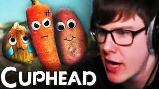 SHOUTING AT VEGETABLES! | Cuphead #4