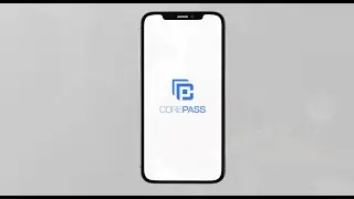 CorePass verification and login or registration