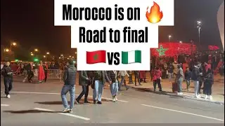 الرباط تشتعل فرحًا 🇲🇦🔥 احتفالات جماهيرية عارمة بتأهل المغرب إلى نهائي كأس الأمم الإفريقية