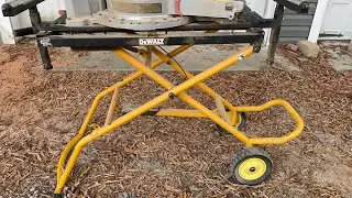 Dewalt DWX726 Miter Saw Stand Review