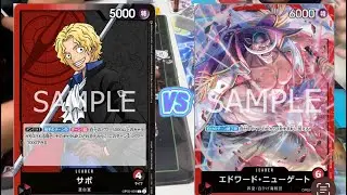 One Piece Card Game Locals OP08 3v3 RED ONLY TOURNAMENT - OP05 Sabo vs OP02 Whitebeard