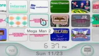 My Wii&trade; Menu as of November 24th, 2008 (11/24/08)
