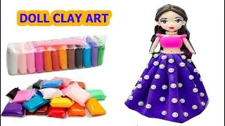 How to Easy Clay DIY Art DOLL | Easy Step-by-Step Tutorial