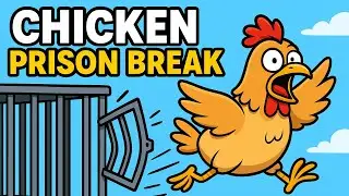 Storytelling The Great Chicken Escape! | Funny Farm Adventure for Kids | Mini Town Story