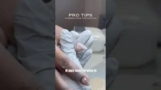 How to use rubber base #gelnails #biabnails #nailtutorial #naileducation #nailhacks #nailtechlife