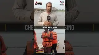 The water flow has reached 100,000 cusecs at Chenab River in Chiniot, Flood emergency declared