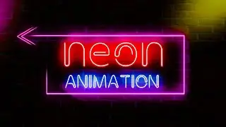 How To Make A Neon Animation Transition Screen | After Effects Tutorial