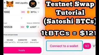 How to Connect Satoshi Chain Testnet🤑to MetaMask & Get FREE tBTCs😎