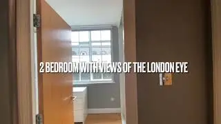 2 bedroom apartment with views of the London Eye