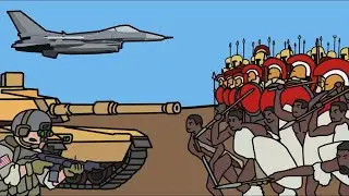 Qué pasaría si los ejércitos más temibles de la historia pelearan contra uno moderno