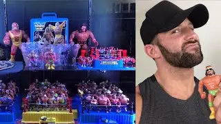 Wow! Zack Ryder's incredible WWF WWE Hasbro retro wrestling Figure collection