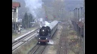 Dampflok 03 1010-2 im Werratal #Plandampf#Dampf trifft Kies 2008#