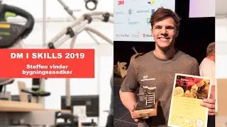 Steffen vinder DM i Skills 2019 for bygningssnedkere