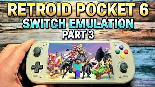 Retroid Pocket 6 - again Switch emulation games test