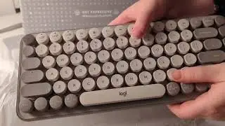 ASMR Unboxing 📬 | New Logitech Pop Keys Mechanical Keyboard ⌨️