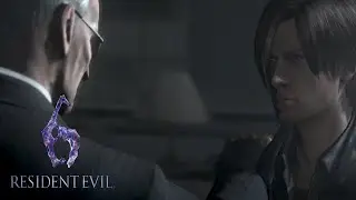 Resident Evil 6 - Leon & President Adam Benford's Conversation