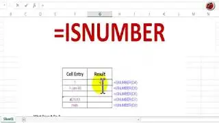 How to use ISNUMBER Formula in Excel how to lookup value through number and text part 8