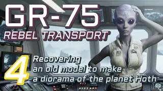 Bringing the 1992 GR‑75 Rebel Transport Back to Life with Fiber Optics and Cinematic Window Lighting