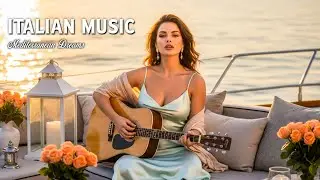 Relaxing Mediterranean Dream 🎶 Serenity in Italy & Mediterranean Coast Views 4K
