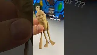 It&rsquo;s Rock Time! Not Tung Tung Sahur Anymore (3D Printed) #3dprinting