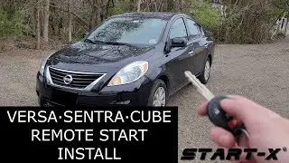 Start-X Remote Start Install, Sentra/Versa/Cube