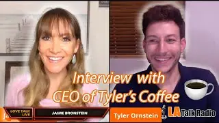 Love Talk Live with Tyler Ornstein from Tylers Organic Acid-Free Coffee! ☕️🙌