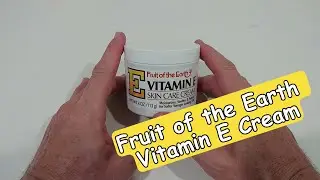 Крем для ухода за кожей с витамином E от Fruit of the Earth, супервыгодный, 4 унции, упаковка из 2 упаковок, краткий обзор