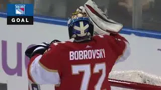 Артемий Панарин 9-й гол. Сезон 2019-20. Artemi Panarin 9th goal.