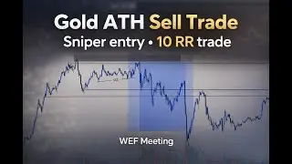 Gold ATH Sell Trade | Sniper Entry &bull; 10RR Explained (WEF Meeting)